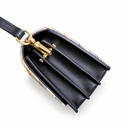 Burberry Heritage Check Crossbody Bag