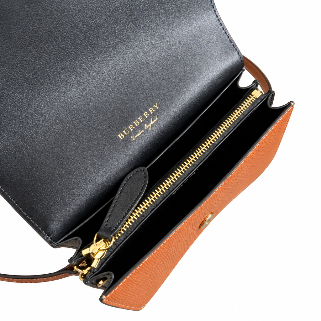 Burberry Heritage Check Mini Crossbody Bag