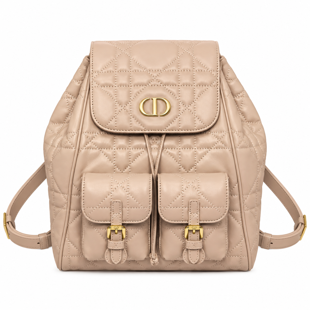 Dior Cannage Quilted Travel Backpack 23cm
