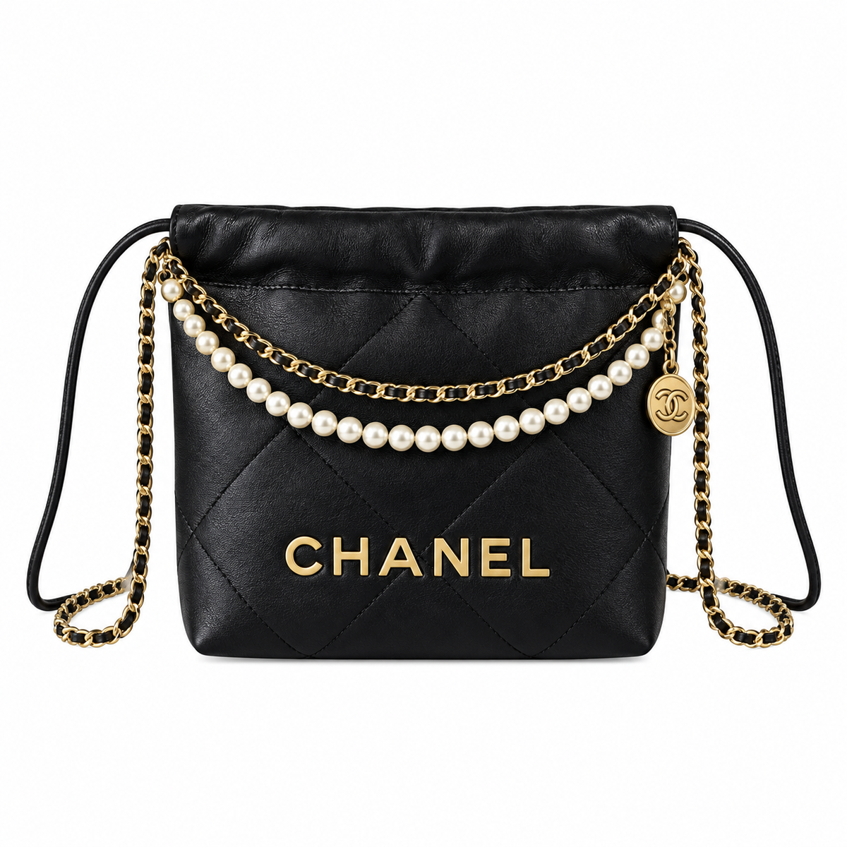 Chanel Square Quilted Flap Bag 20cm