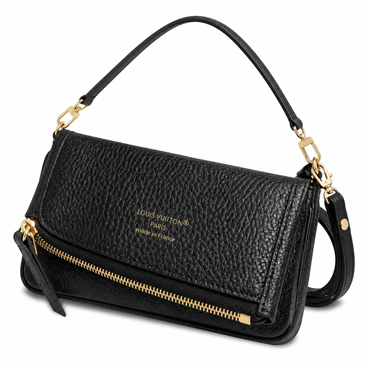 Louis Vuitton Black Top Handle Bag