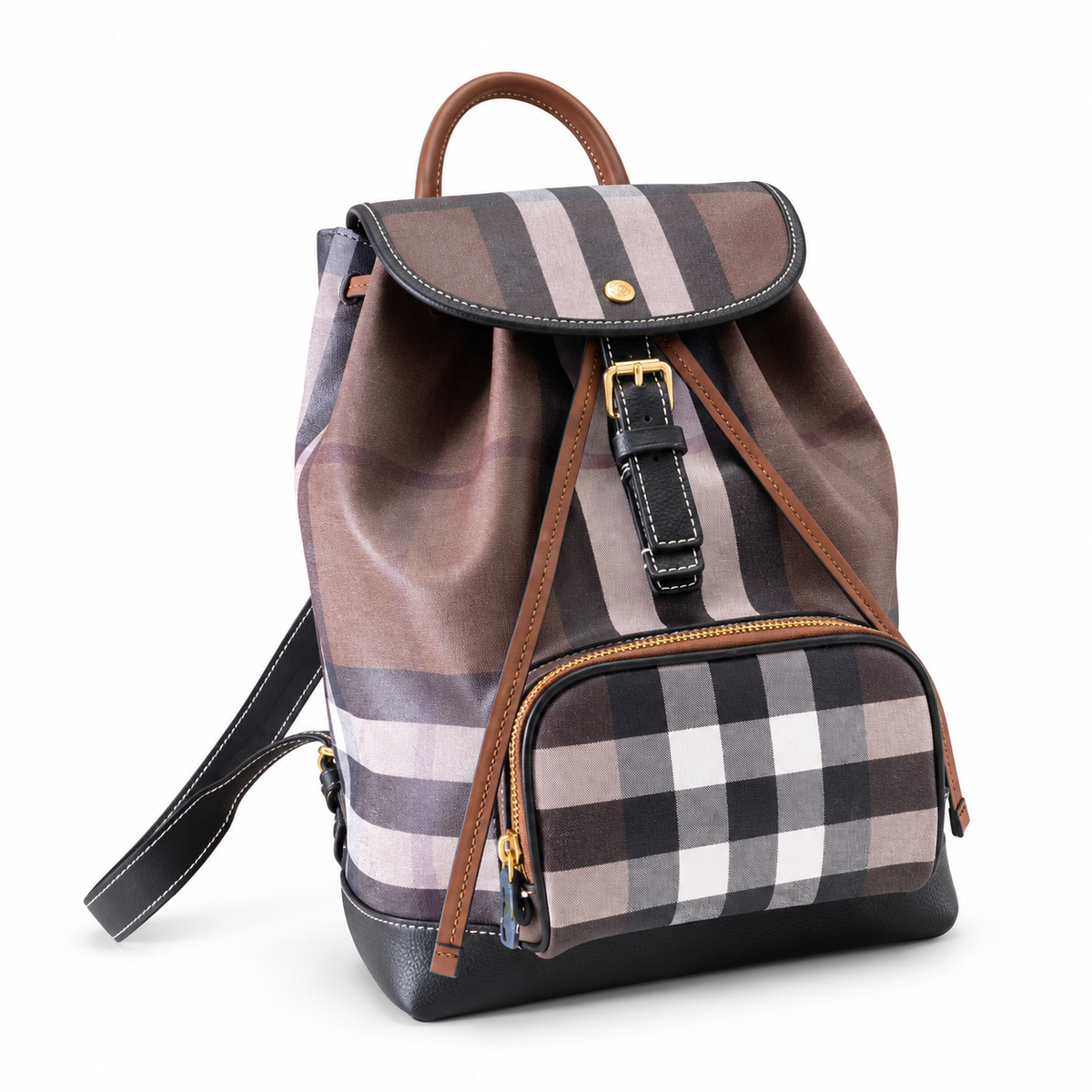 Burberry Signature Check City Backpack