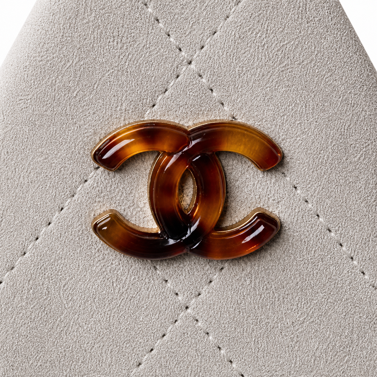 Chanel Diamond-Quilted CC Turn-Lock Crossbody Bag