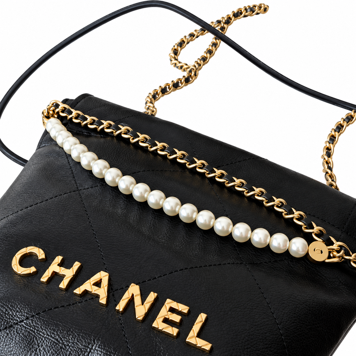 Chanel Square Quilted Flap Bag 20cm