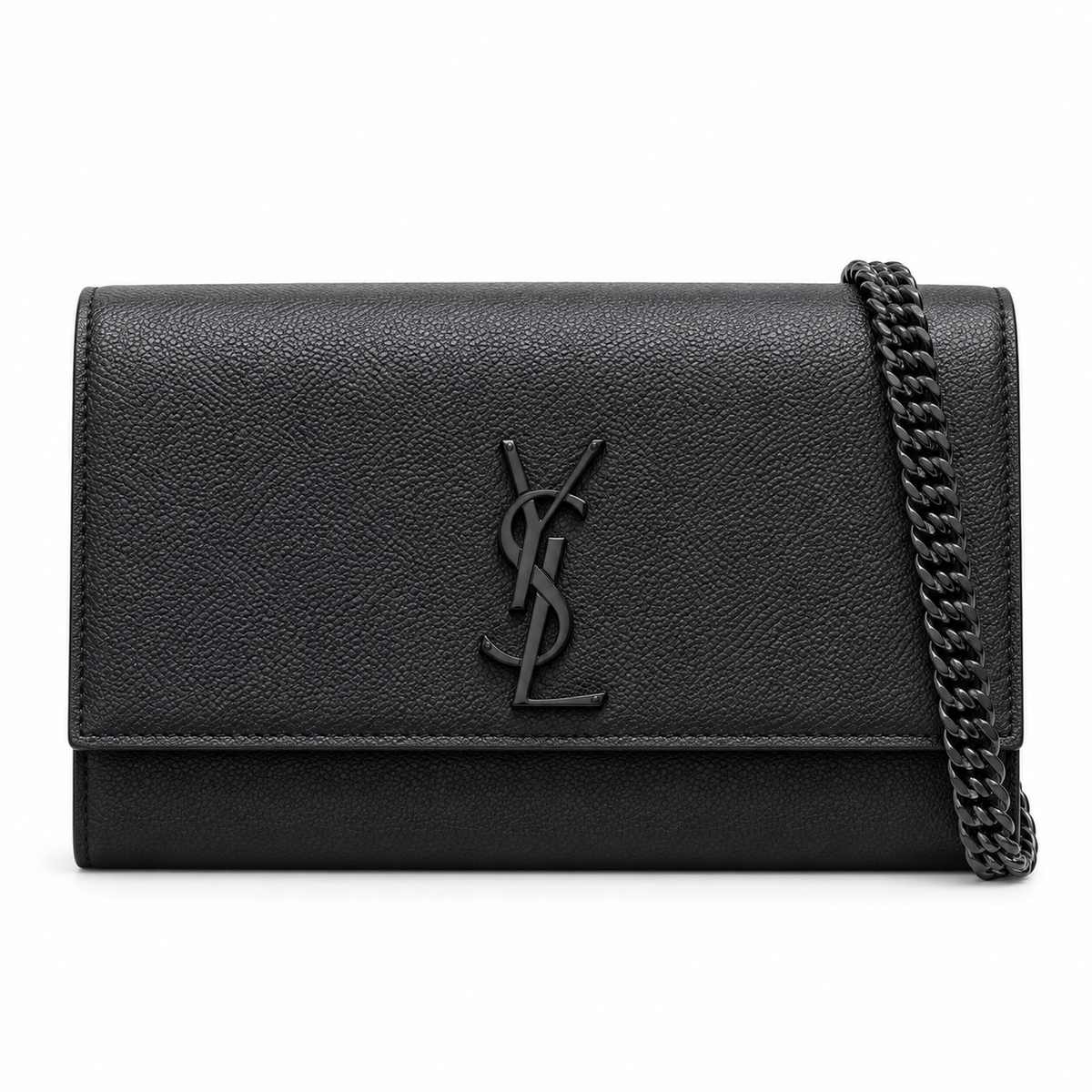 Saint Laurent YSL Kate Chain Bag – Black Tonal Hardware