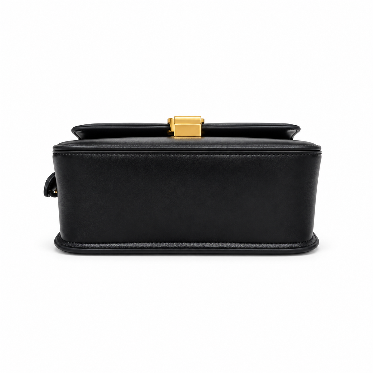 Saint Laurent YSL Solferino Shoulder Bag – Black Leather
