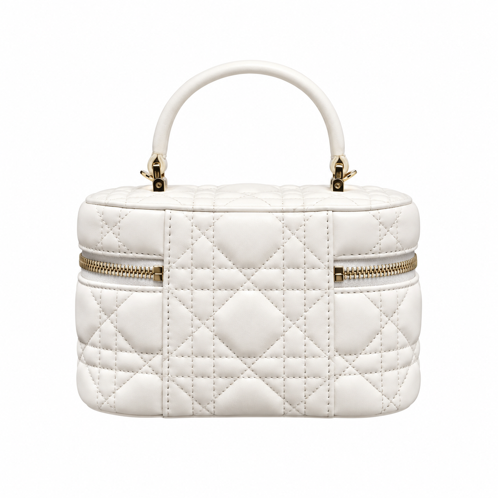 Dior Cannage Quilted Mini Shoulder Flap Bag 17.5cm