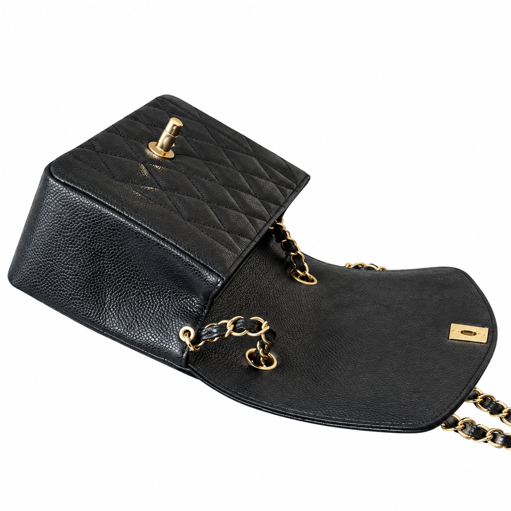 Chanel Quilted Weekend Crossbody Bag 22.5cm
