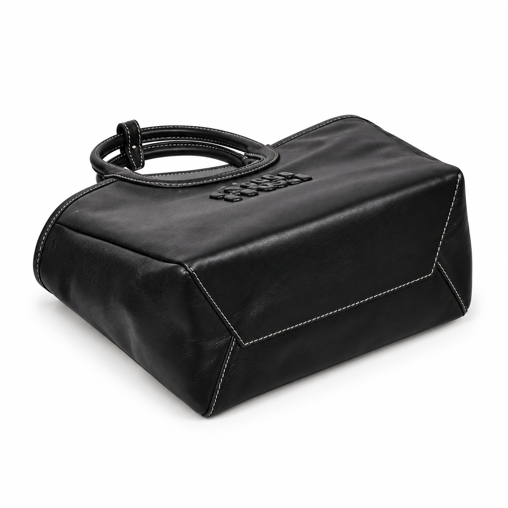Miu Miu Top Handle Leather Bag 22cm