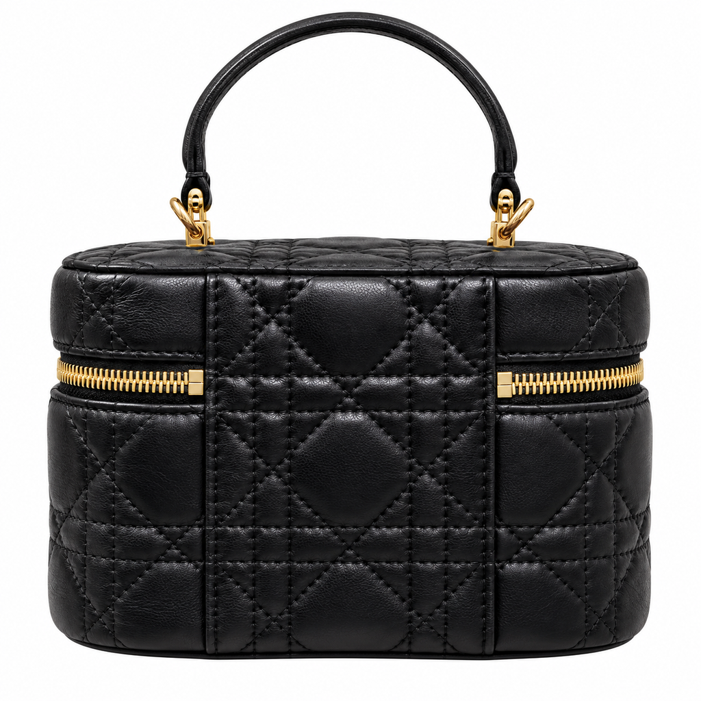 Dior Cannage Quilted Crossbody Mini Bag 17.5cm