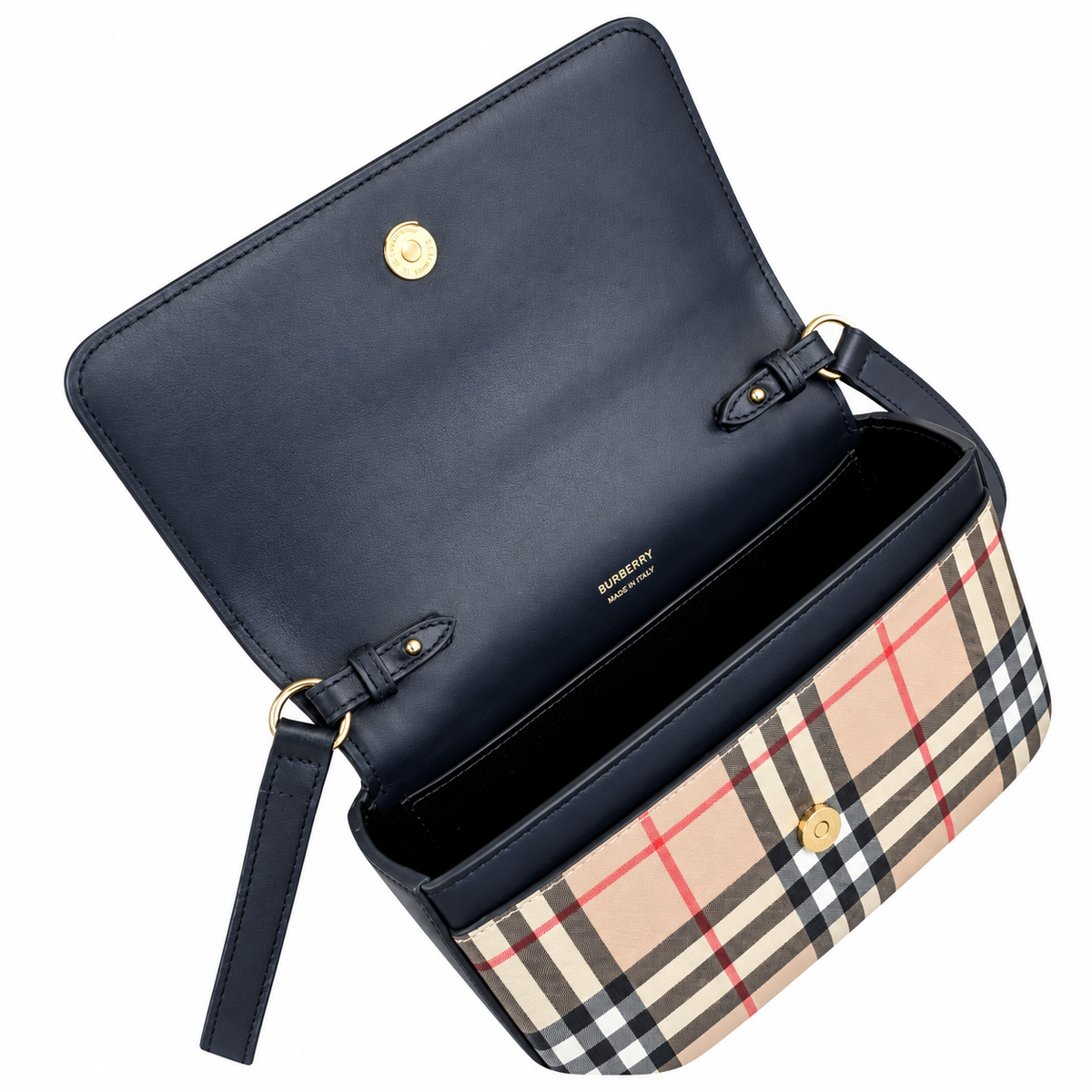 Burberry Heritage Check Crossbody Bag