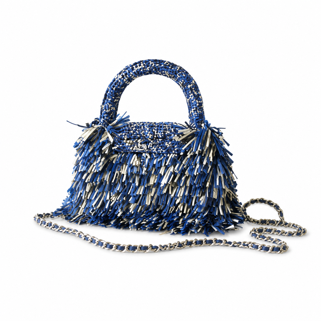 Chanel Classic Quilted Mini Flap Bag | CC Turn-Lock Leather Chain Strap — 13x19cm
