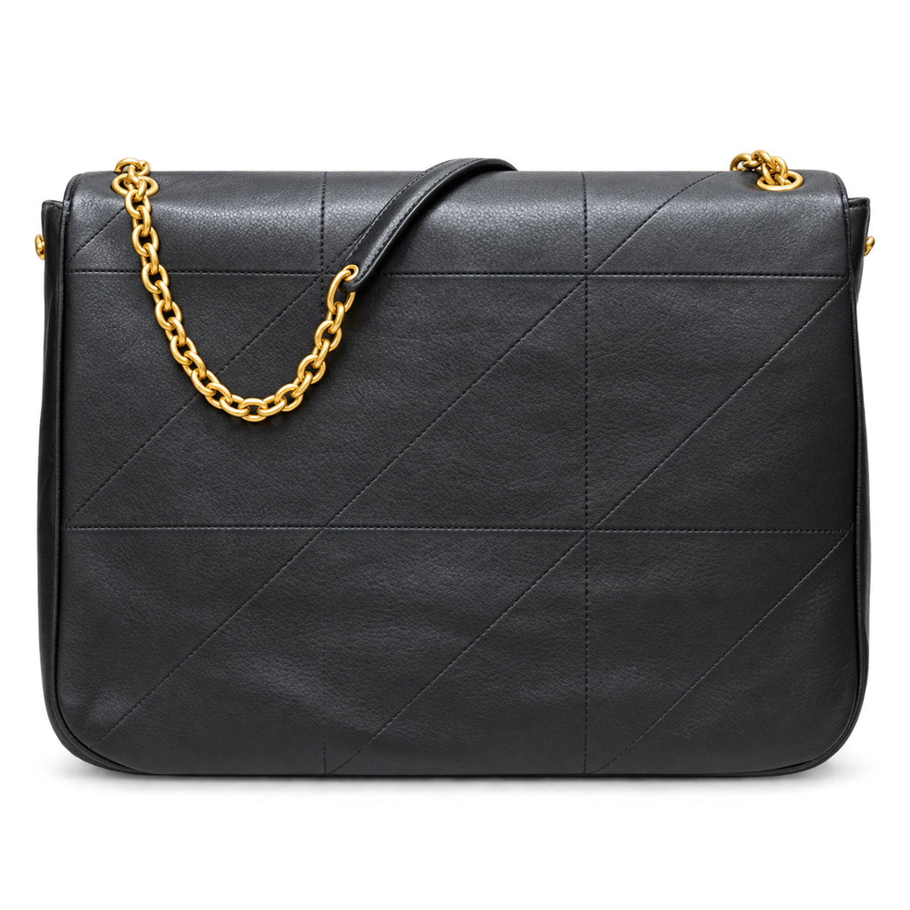 Saint Laurent YSL Jamie Chain Bag – Black Diagonal Quilted